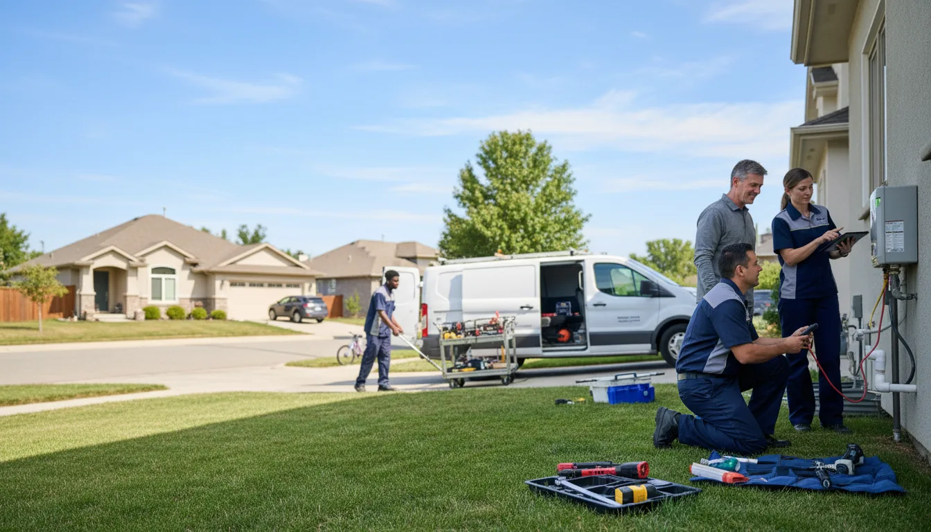 Tankless water heater service in Conover, NC